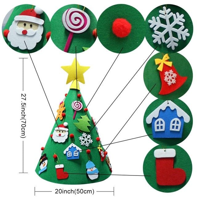 New Year Gifts | Christmas Tree Decorations | New Year's Door Wall Hanging Ornaments image 6
