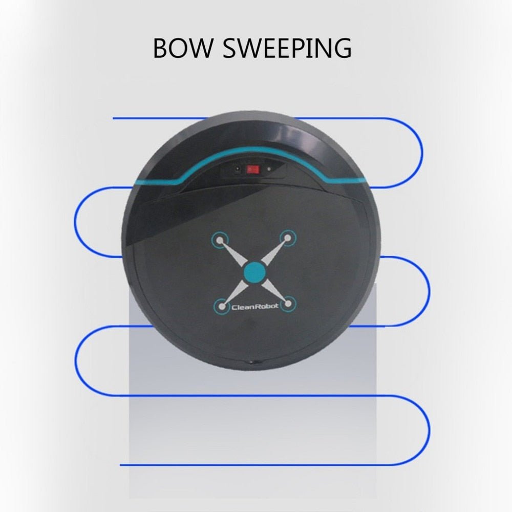 Intelligent Automatic Sweeping Robot | Household USB Rechargeable Automatic Smart Robot Vacuum Cleaner | Automatic Sweeping Machine image 1