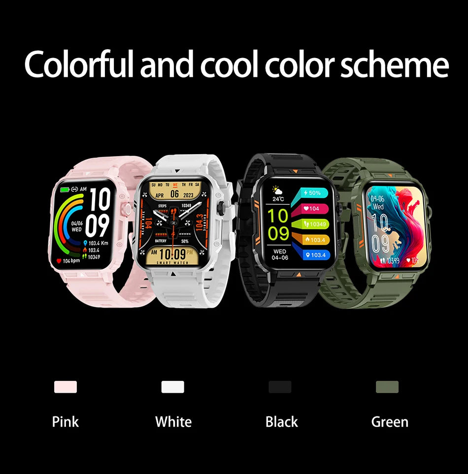 LIGE 1.95” Smartwatch | IP68 Waterproof Health & Fitness Monitor for Men and Women image 29