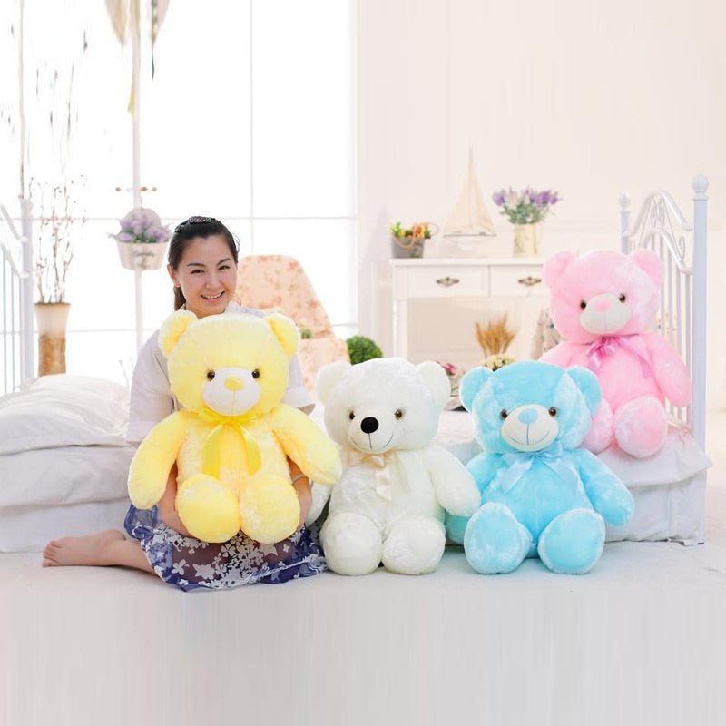 Luminous 30/50/80cm Creative Light Up LED Teddy Bear image 19