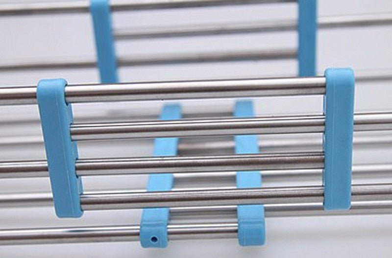 Adjustable Over the Sink Dish Drying Rack image 9