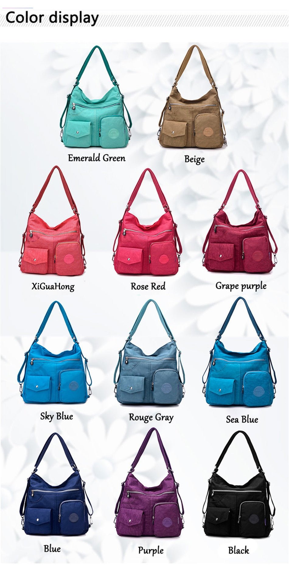Waterproof Women Designer Handbag image 1