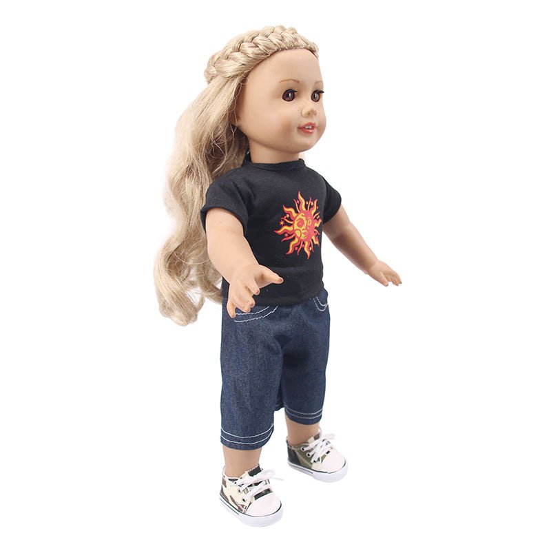 13 Styles Pajamas, Nightgown and Sleepwear Fit | 18 Inch American & 43CM Baby Doll Clothes Accessories image 68