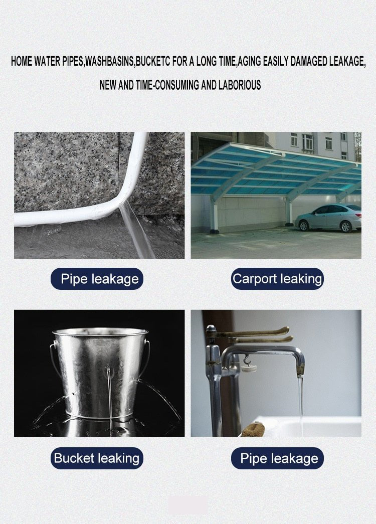 1.52m Adhesive Super Strong Fiber Waterproof Stop Leaks Repair Tape Seal image 13