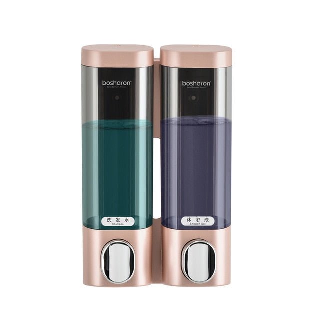 Triple Wall Mountable Liquid Soap Dispenser image 4