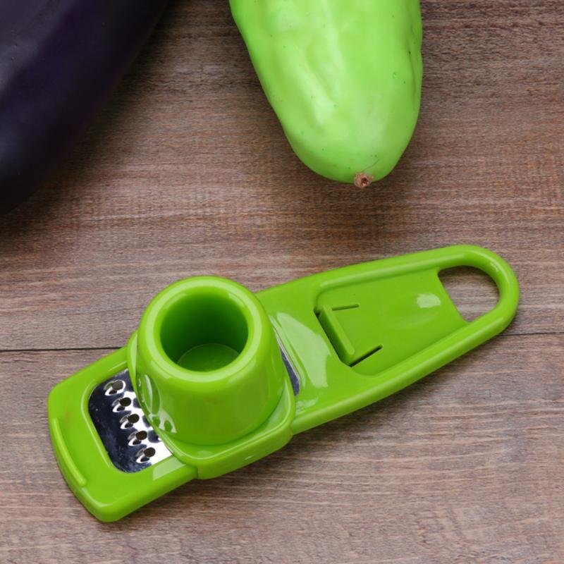 Multi-function Manual Garlic Presser | Garlic Grinding Chopper| Stainless Steel Garlic Slicer image 16