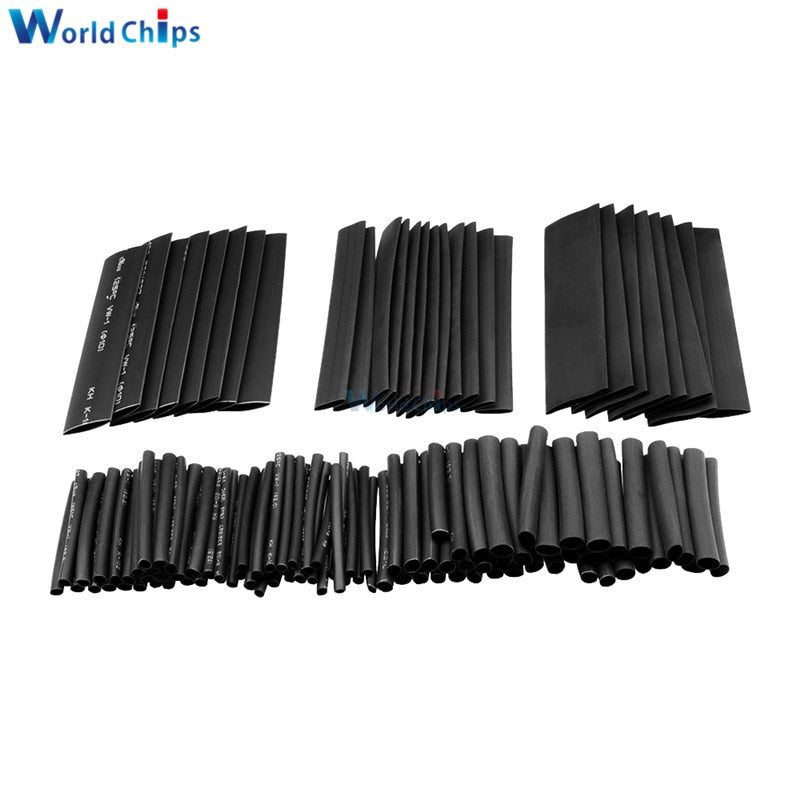 Polyolefin Heat Shrink Tubing Cable Sleeves Wrap | Heat Shrink Tubing Wire Wrap Cable Sleeve Assortment Electric Insulation Tube image 6
