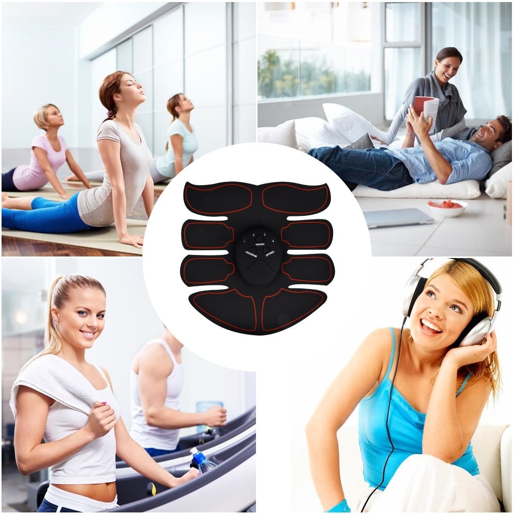 Smart EMS Electric Pulse Treatment Massager | Home Fitness Abdominal Muscle Stimulator image 24