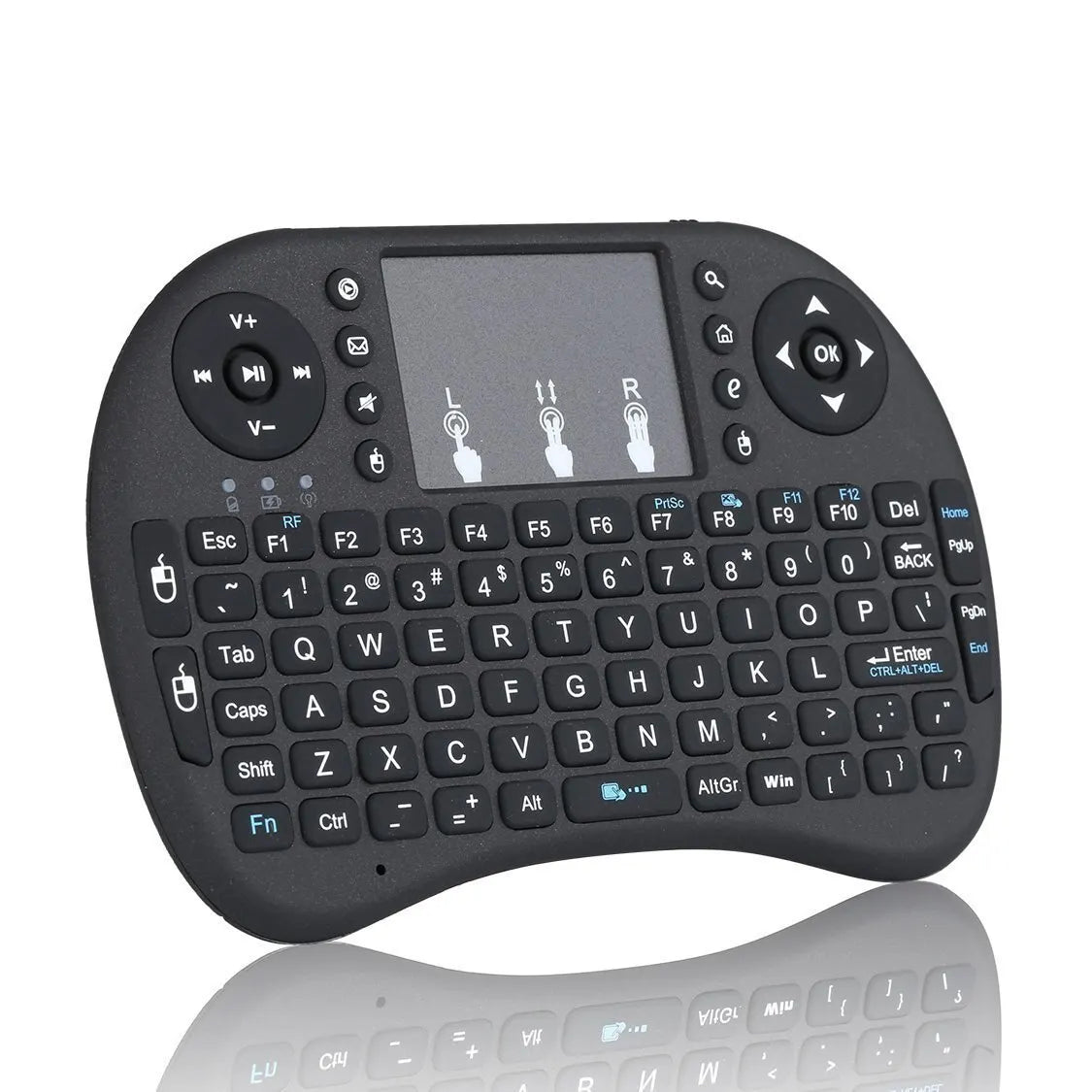 I8 Mini Wireless Keyboard 2.4G Air Mouse Remote Touchpad Use Dry Battery for Android TV Box PC Wireless Keyboard image 3