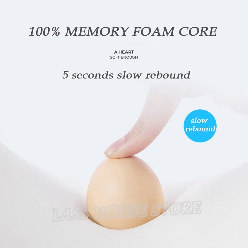 Orthopedic Hemorrhoid Seat Cushion Memory Foam Car Seat Cushion Set Slow Rebound Office Chair Waist Support Coccyx Pain Relief image 8