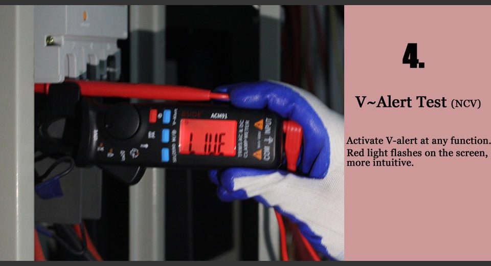 High-Precision Digital Clamp Meter – T-RMS Multimeter for DC/AC, Voltage, Temp, and More image 16
