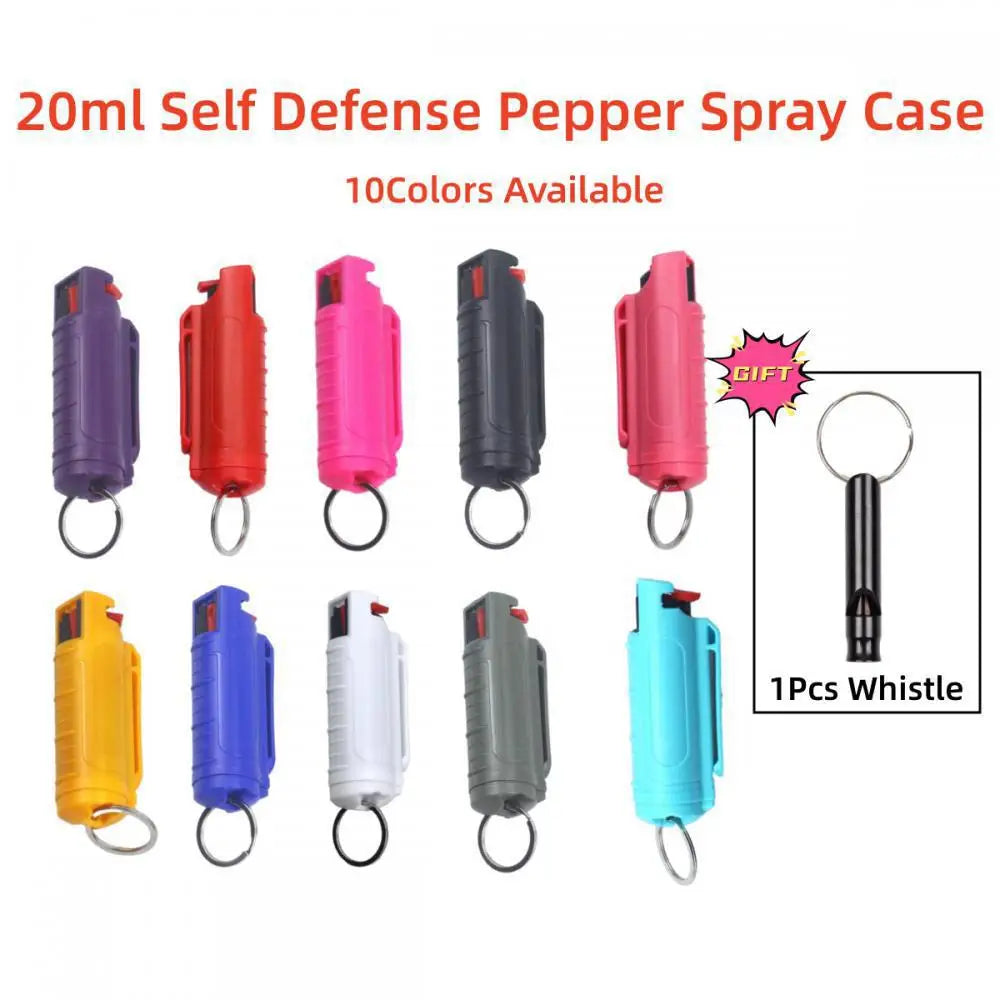 Self-Defense Pepper Spray (20ml) – Compact Plastic Case with Key Ring for Women image 17