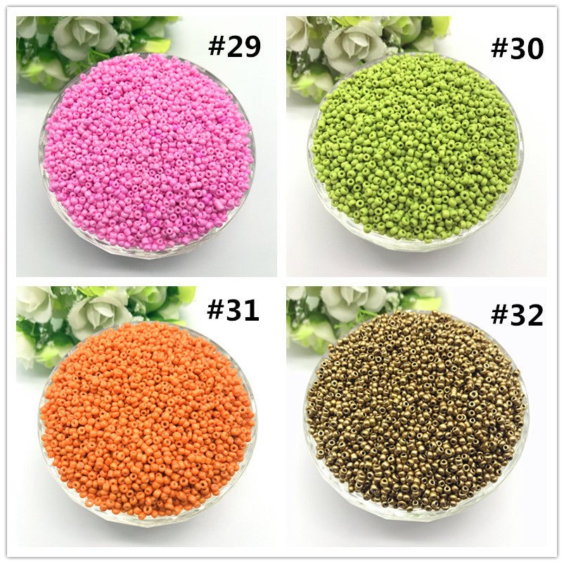 1000pc Czech Glass Seed Beads Accessories for Bracelet and Necklace Jewelry Making image 2