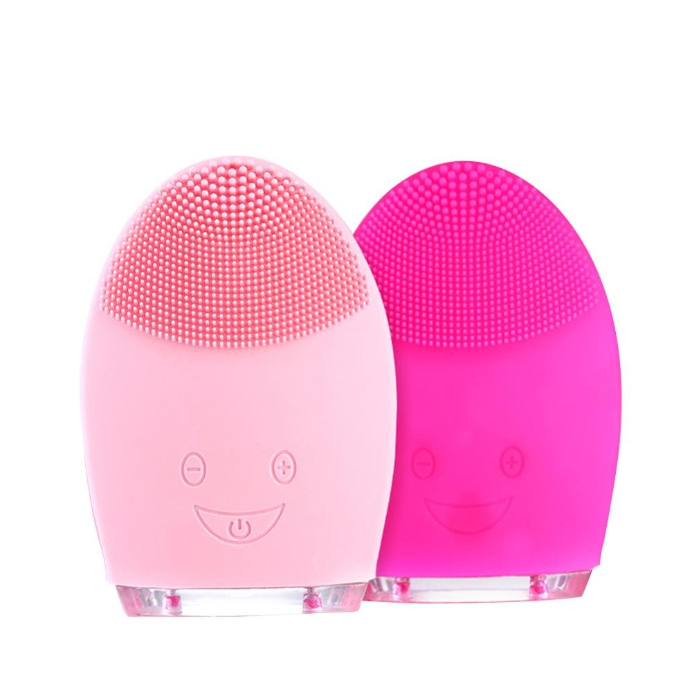 Mini Electric Facial Cleansing Massage Brush image 0
