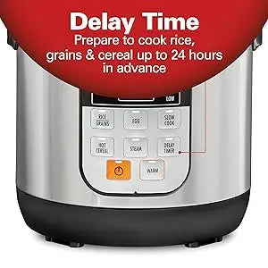 Digital Programmable Rice Cooker & Food Steamer ‚Äì 6-Cup Capacity with Slow Cook & Egg Functions image 13