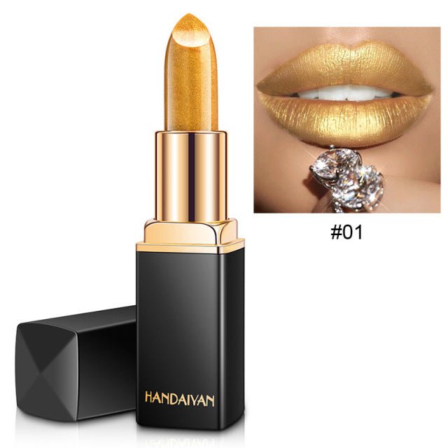 Classy and Professional Waterproof Shimmer Long Lasting Pigment Lipstick Makeup image 6