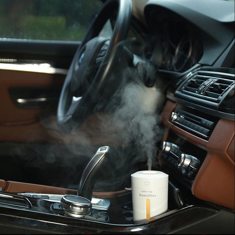 Ultrasonic Air Humidifier & Essential Oil Diffuser with Night Light image 2