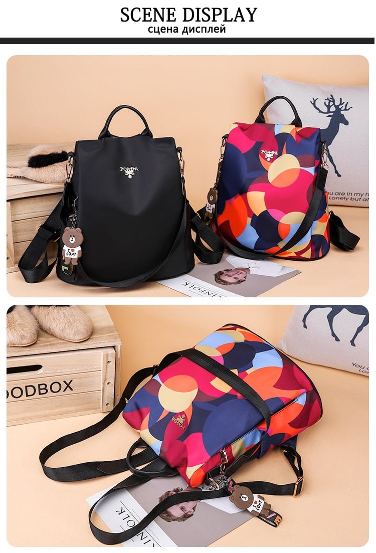 Large Capacity Women School Backpack image 9