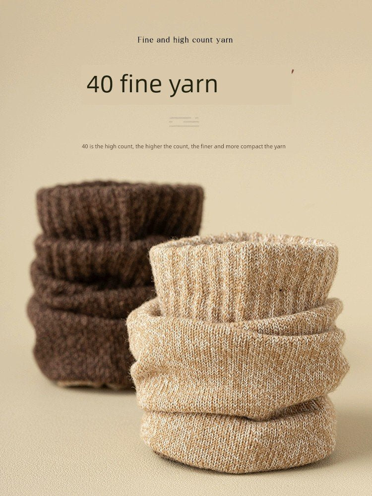 Socks Men's Pure Cotton Sweat Absorbing Breathable Spring, Autumn and Winter Socks image 4