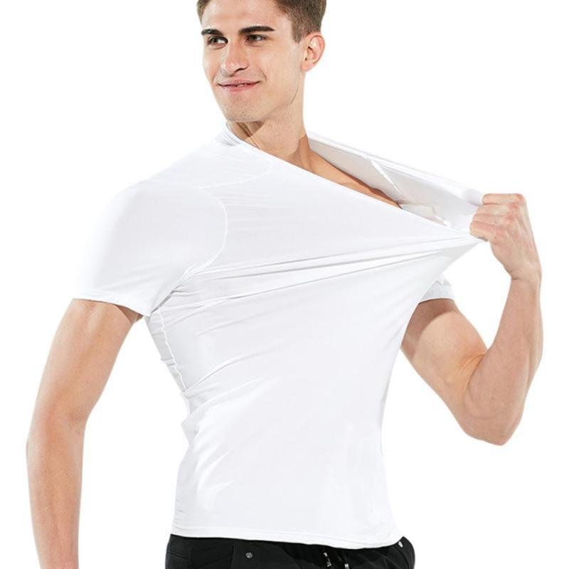 Hydrophobic Stain Proof Waterproof Tee-Shirt for Men image 11