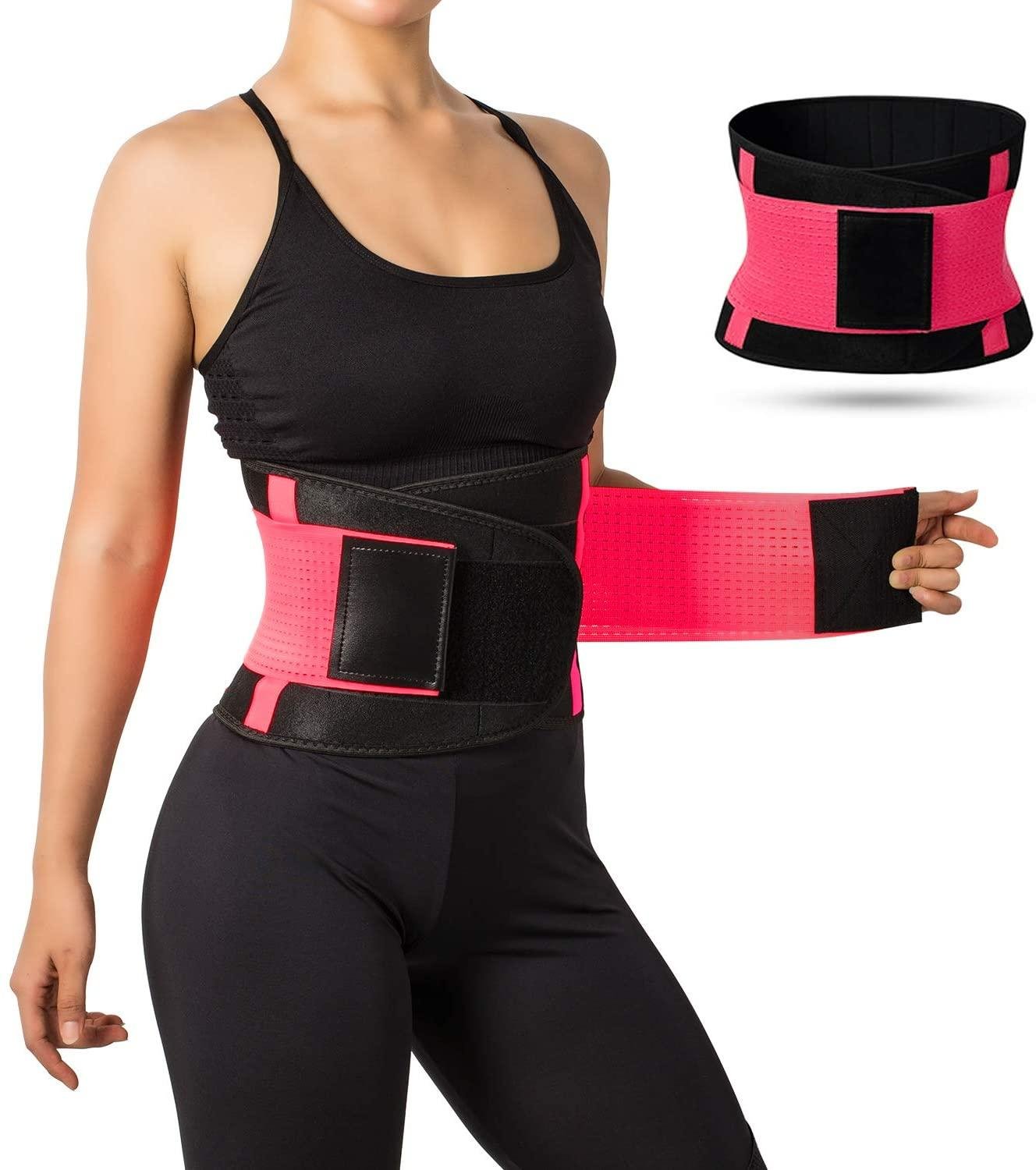 Womens Cincher Trimmer Tummy Slimming Belt Body Waist Trainer Postpartum Corset Shaper image 12