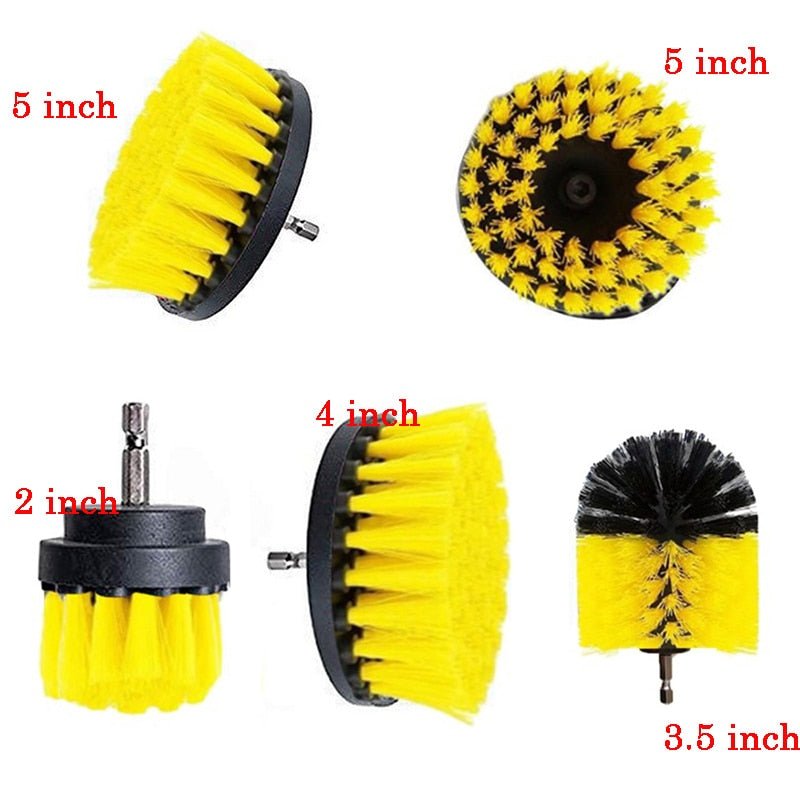 Power Scrubber Drill Brush Set - 5pcs image