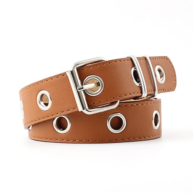 Best YBT Women Belt | PU Leather Metal Heart Pin Buckle Belt | Waistband Women Belt image 4