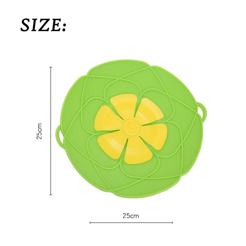 Silicone Lid Spill Stopper Cover For Pots and Pans image 14