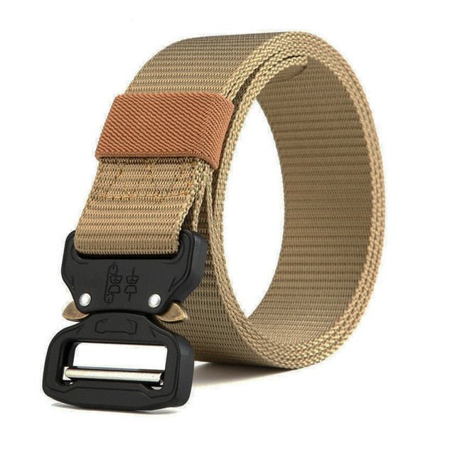 Tactical Belt | New Nylon Army Belt | Men Molle Military SWAT Combat Belts | Knock Off Emergency Survival Belt image
