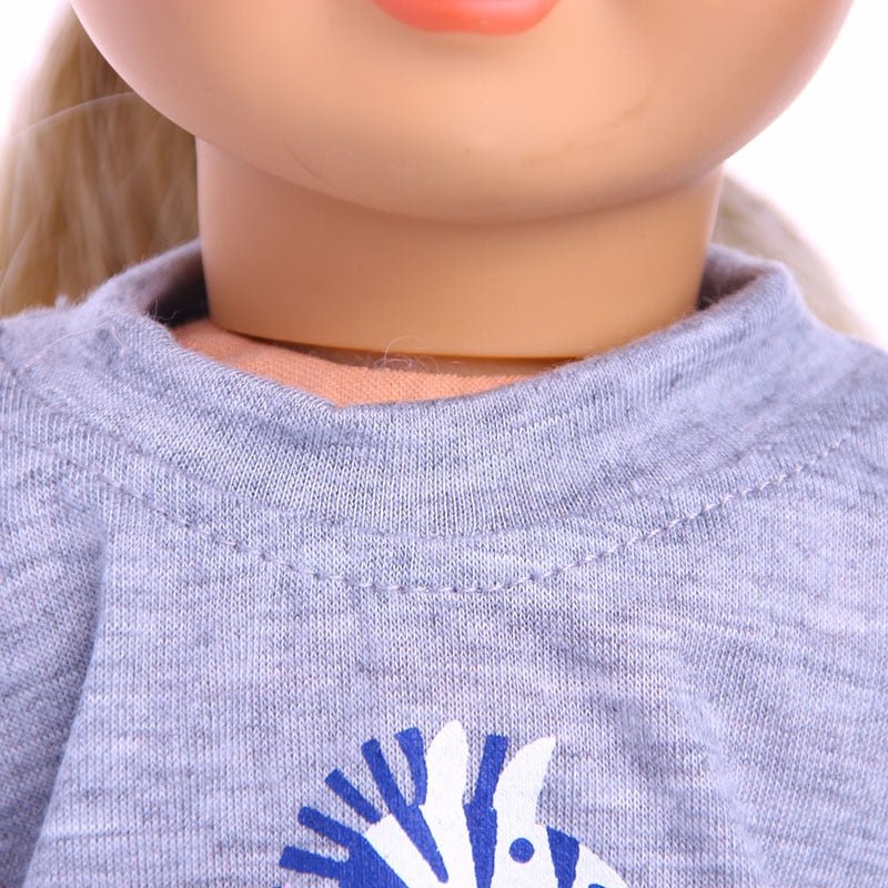 13 Styles Pajamas, Nightgown and Sleepwear Fit | 18 Inch American & 43CM Baby Doll Clothes Accessories image 60