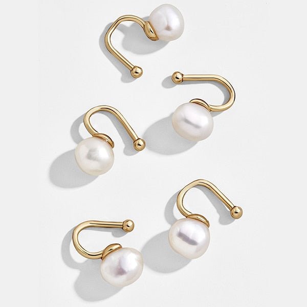 Bohemian Imitation Trendy Small Clip No-Piercing Earrings Cuff For Women and Girls image 23