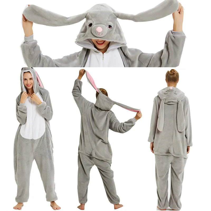 Kigurumi Unicorn Pajamas ‚Äì Kids‚Äô Animal Onesies for Boys & Girls, Warm Winter Homewear image 27