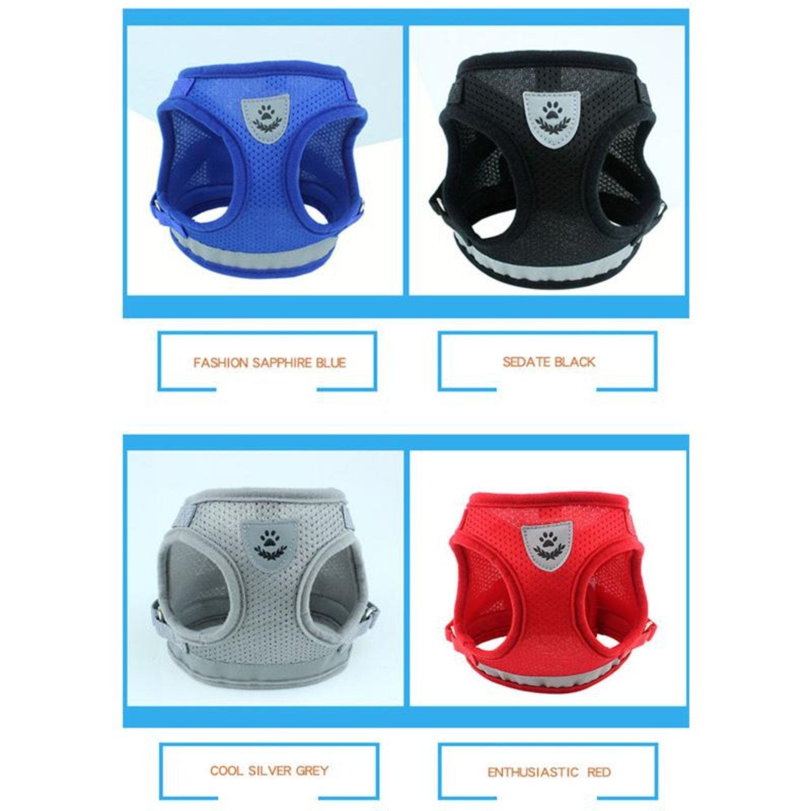 Adjustable Reflective Dog Vest Harness image 7