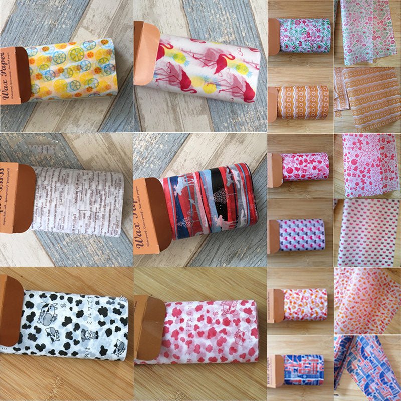 50Pcs/Lot Wax Food Grade Paper | Paper Food Wrappers image 42