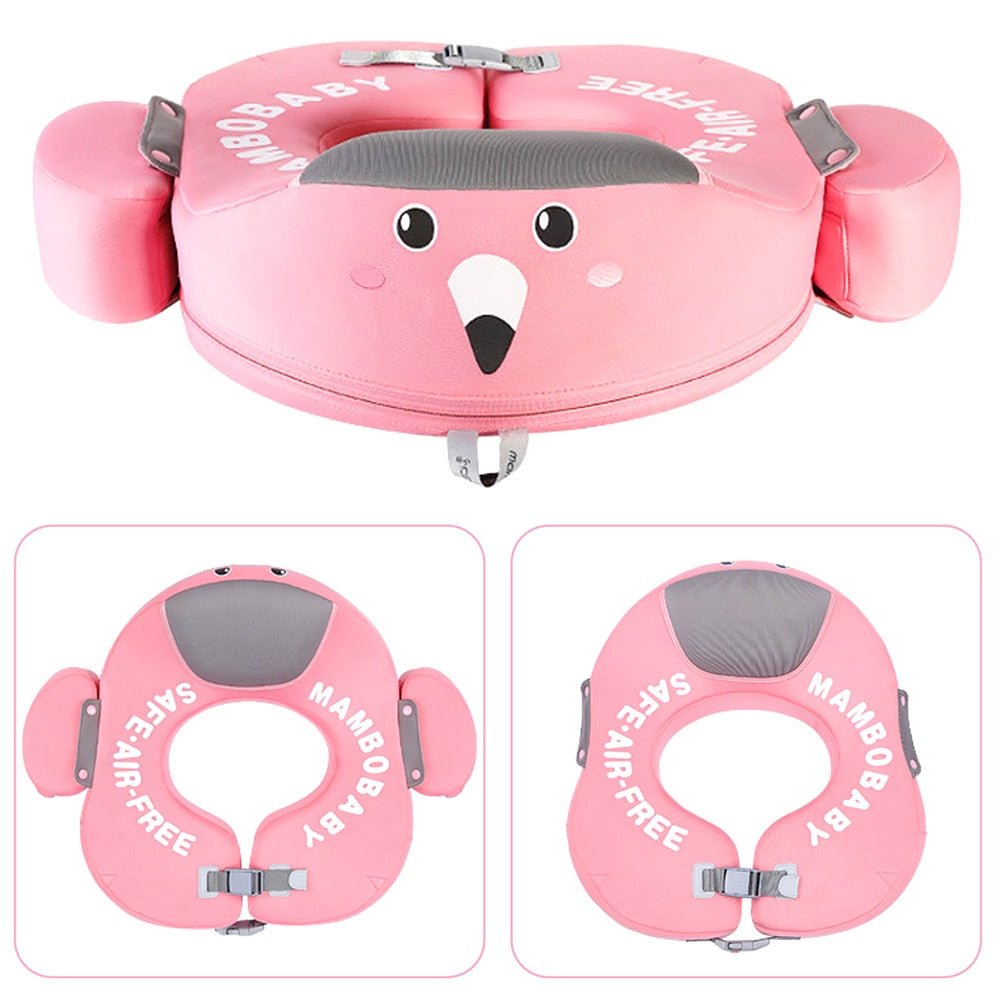 Non-Inflatable Solid Baby Float Swimming Ring Swim Float Waist Float Ring Floats Pool Toys Swim Trainer for Boys and Girls image 0