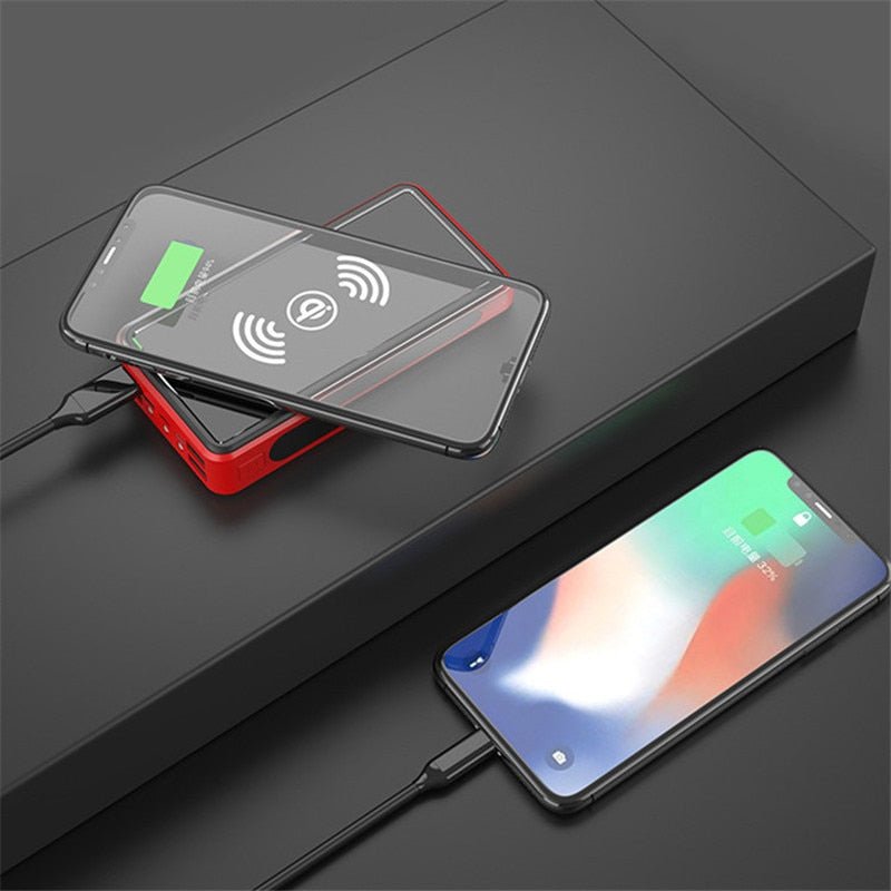 80000 mAh Waterproof Polymer Solar Power Bank Battery Charger image 22