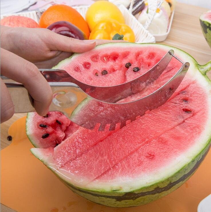 Stainless Steel Watermelon Slicer image 0