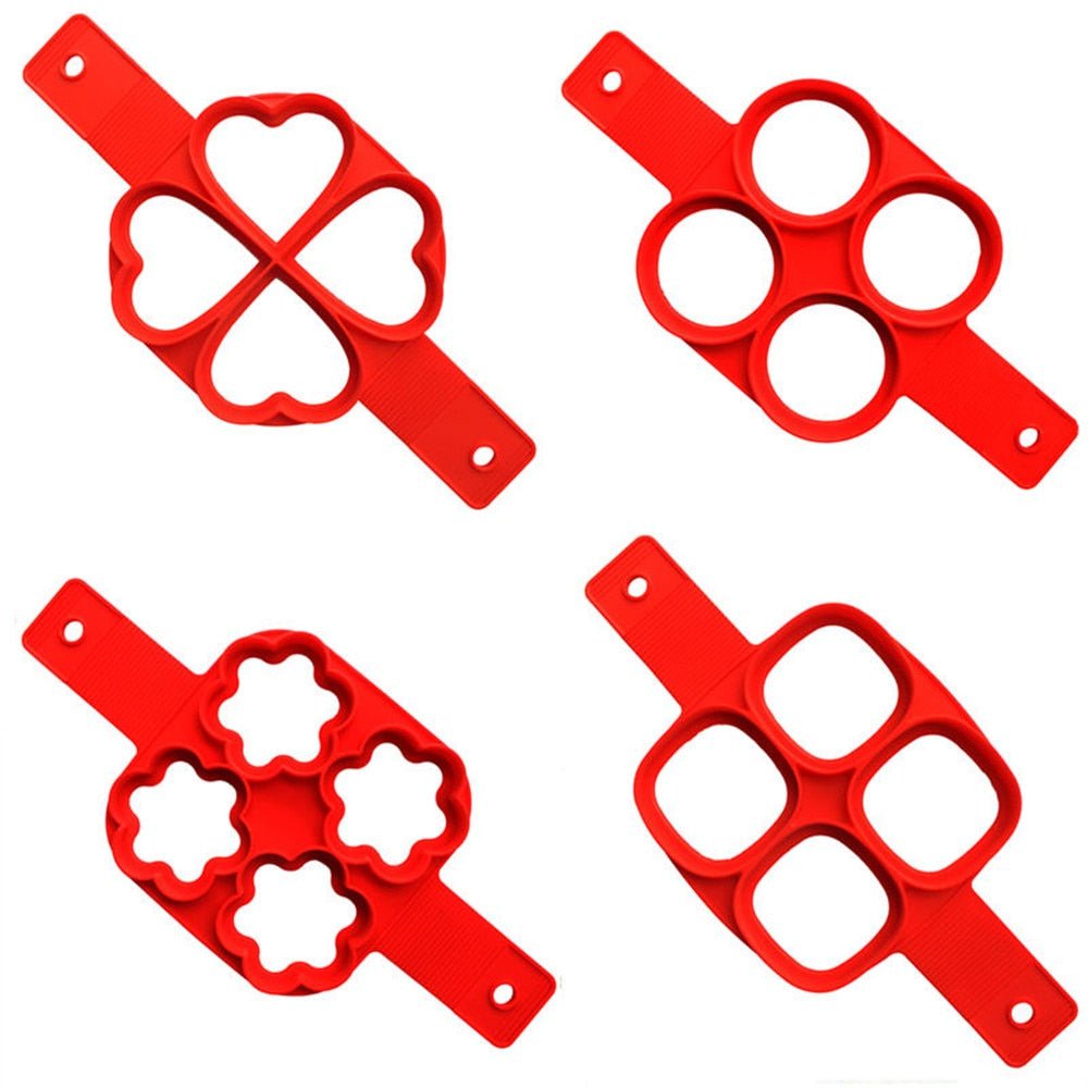 1Pcs Non Stick Silicone Fantastic Egg Pancake Maker image 4