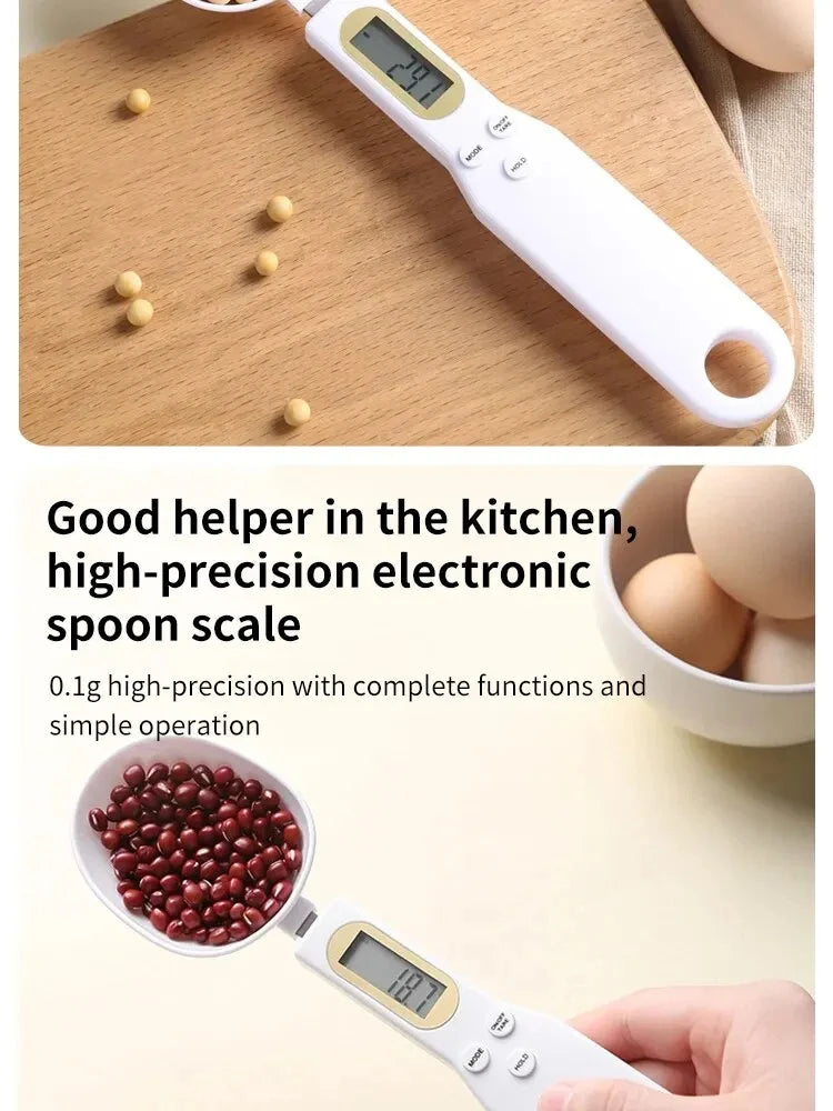 500g Electronic Kitchen Scale with LCD Display ‚Äì Digital Coffee Scoop for Weighing Dog Food, Milk Powder, & Baking image 6