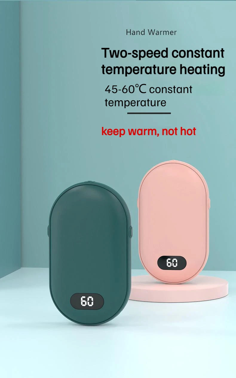 Compact Hand Warmer & Power Bank ‚Äì 2-in-1 USB Rechargeable Winter Essential image 21