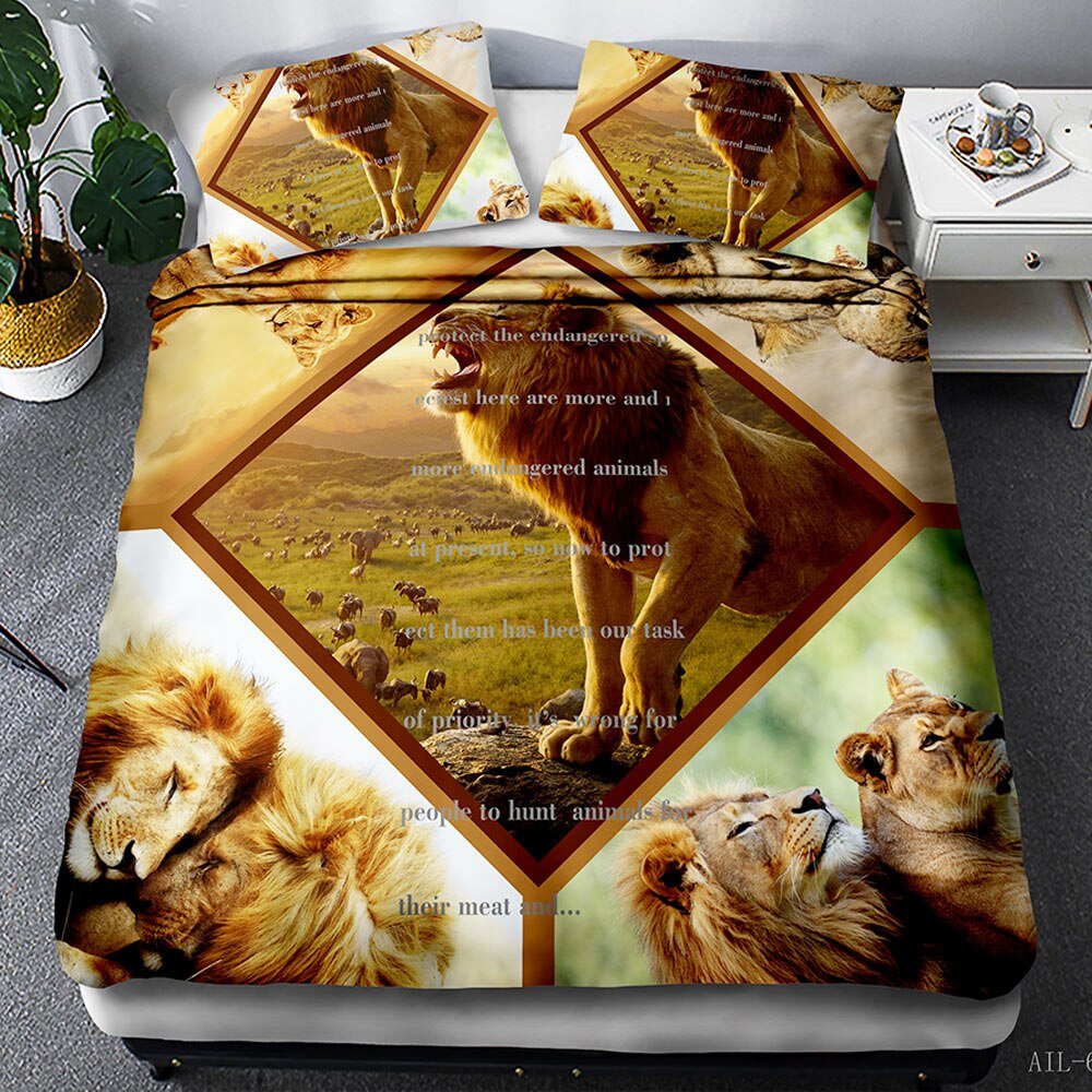 3D Double Increase Comfort Customized Duvet Bedding Set image 21