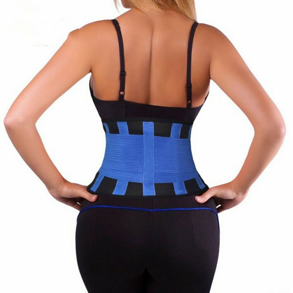 Womens Cincher Trimmer Tummy Slimming Belt Body Waist Trainer Postpartum Corset Shaper image 20