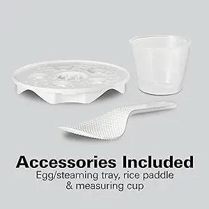 Digital Programmable Rice Cooker & Food Steamer ‚Äì 6-Cup Capacity with Slow Cook & Egg Functions image 12
