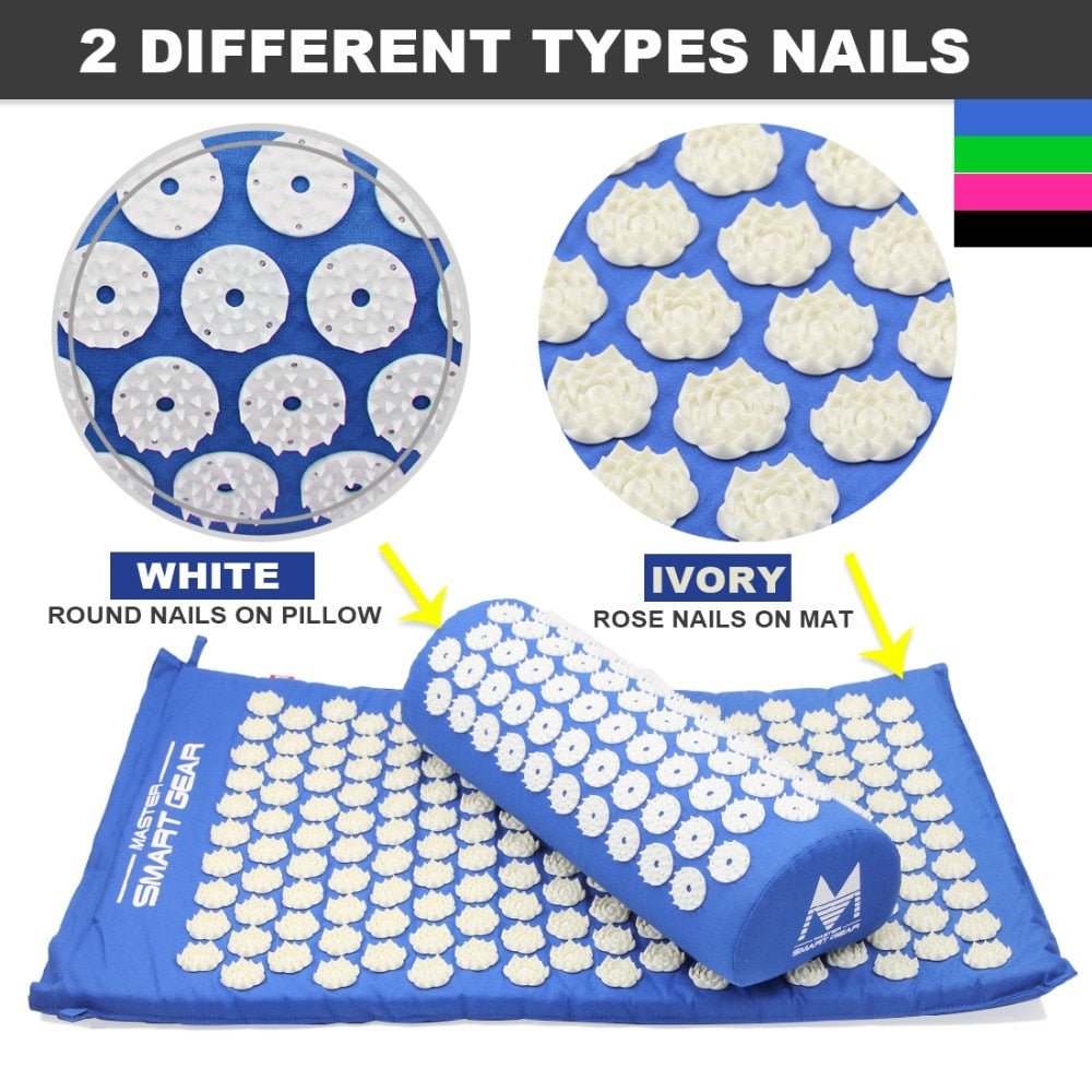 Acupressure Massage Yoga Mat Set with Free Carrying Bag image 10