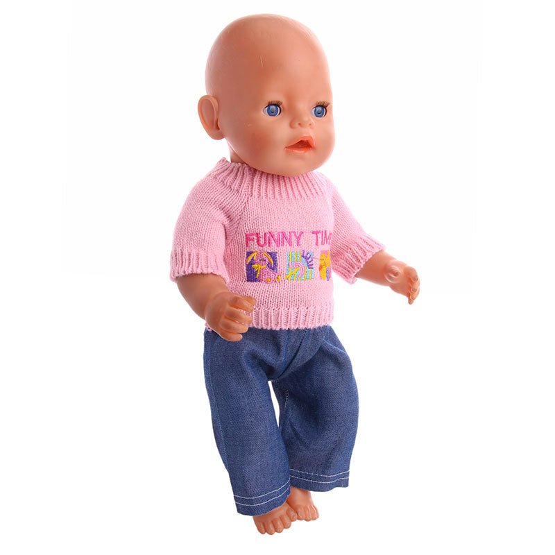 13 Styles Pajamas, Nightgown and Sleepwear Fit | 18 Inch American & 43CM Baby Doll Clothes Accessories image 107