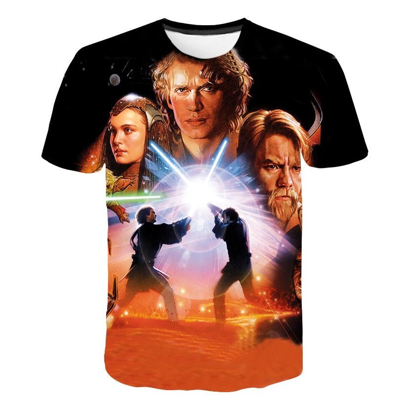 New Novelty 3D Printed Kids Compression Tee-shirt image 28