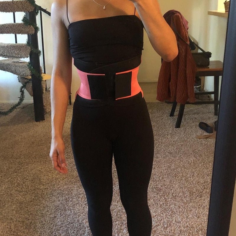 Womens Cincher Trimmer Tummy Slimming Belt Body Waist Trainer Postpartum Corset Shaper image 14