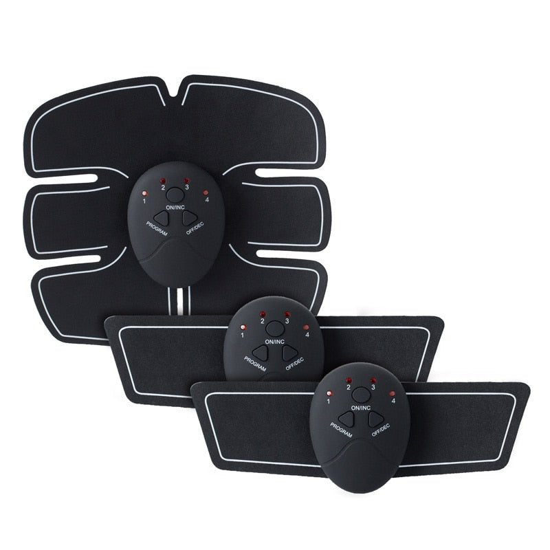 EMS Wireless Muscle Stimulator – Hip Trainer, Abdominal ABS Fitness Slimming Massager & Buttock Toner - 6 pack 3in1 image