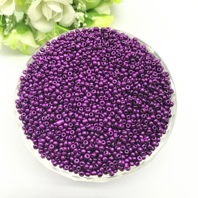 1000pc Czech Glass Seed Beads Accessories for Bracelet and Necklace Jewelry Making - 26 image