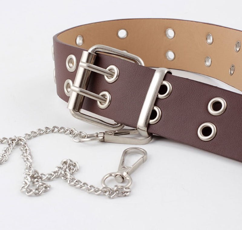 YBT Women Leather Pin Buckle Belt image 16